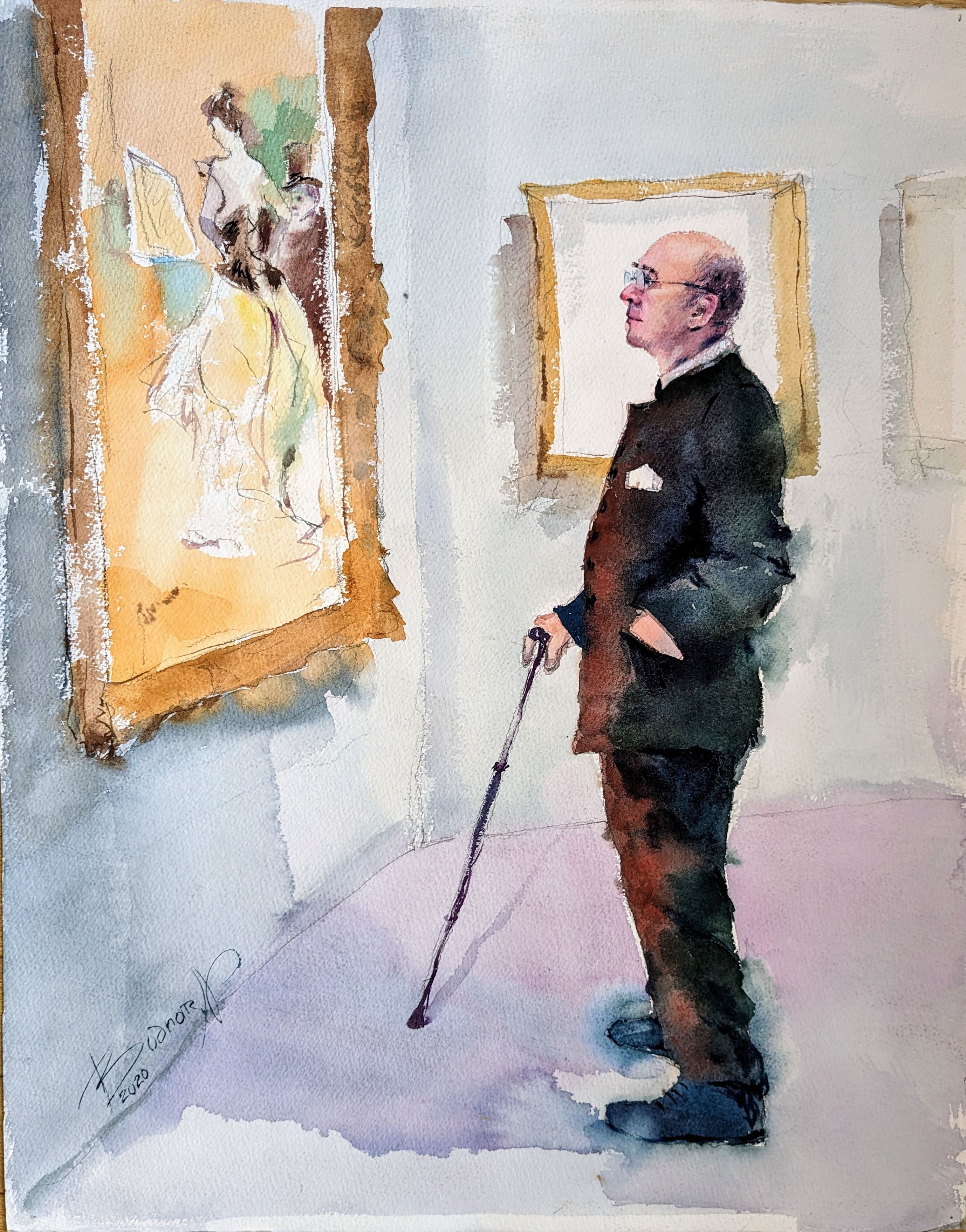 Portrait d'exposition